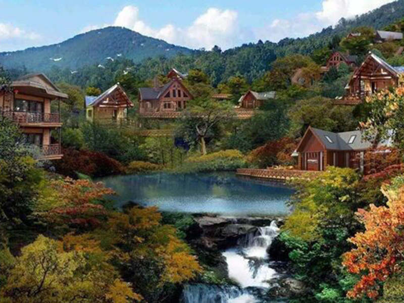 轻钢结构度假山庄