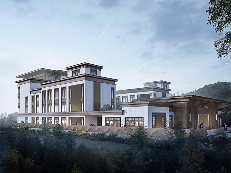 常山县元坳康养项目效果图