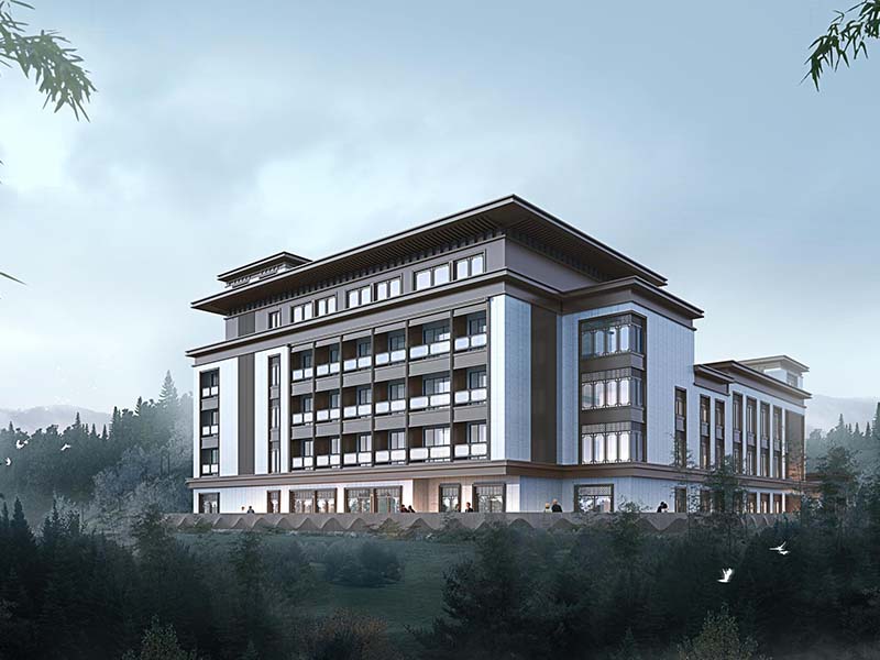 常山县元坳康养项目效果图