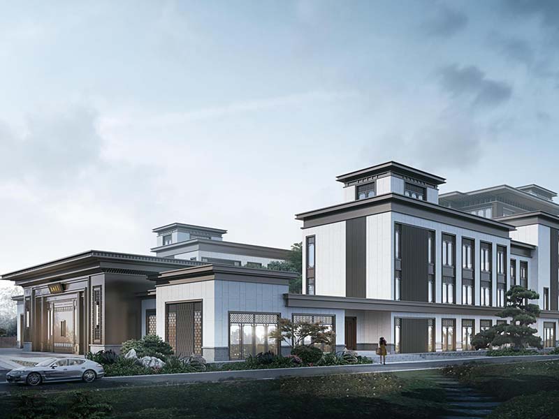 常山县元坳康养项目效果图