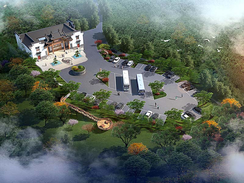 常山县元坳康养项目效果图