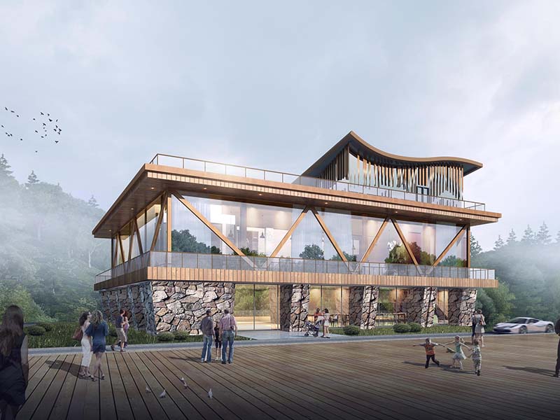 常山县元坳康养项目效果图