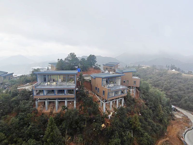 常山县元坳康养项目现场施工