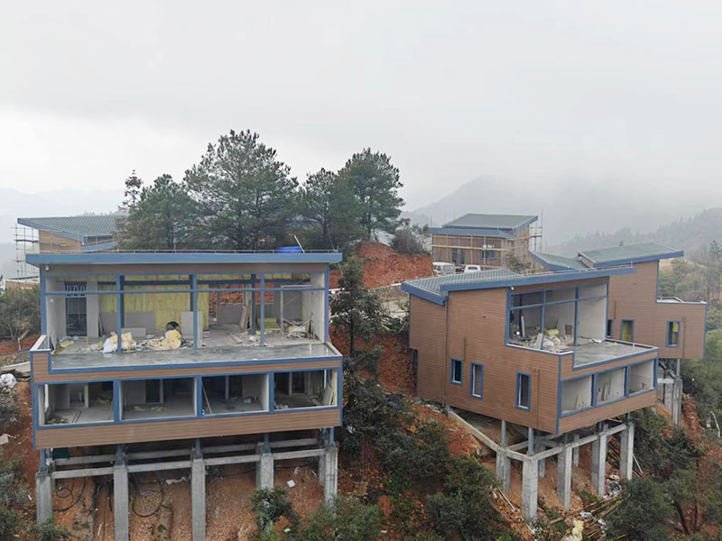 常山县元坳康养项目现场施工