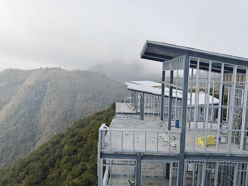 常山县元坳康养项目现场施工