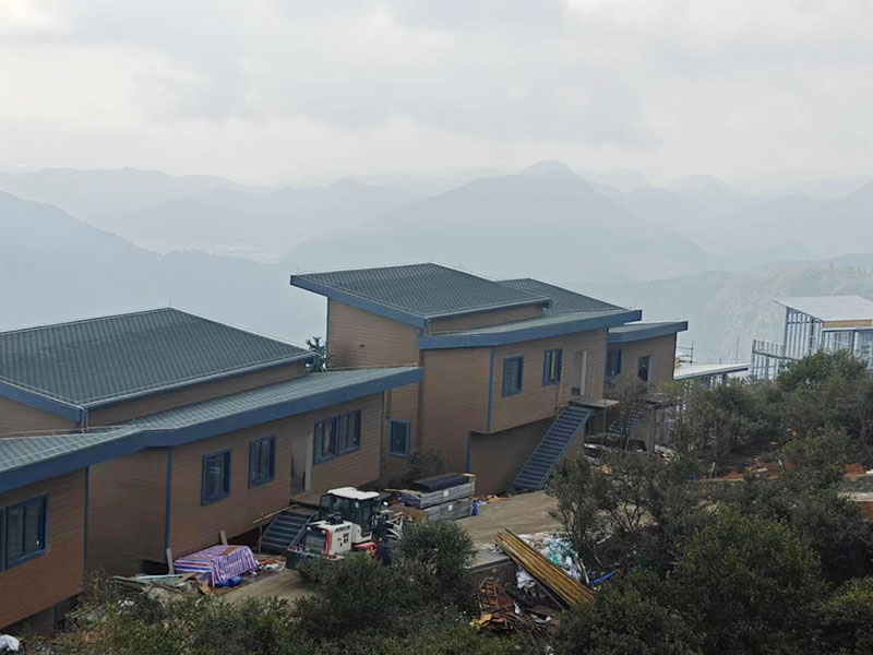 常山县元坳康养项目现场施工