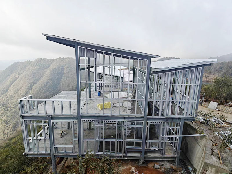 常山县元坳康养项目现场施工